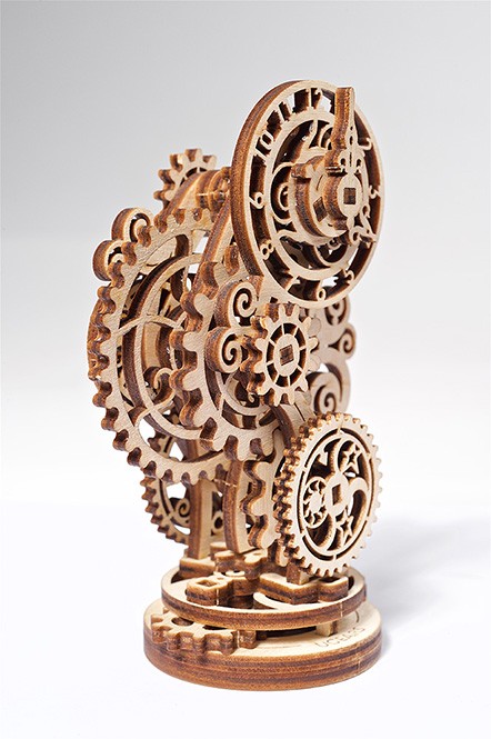 Steampunk laikrodis UGEARS